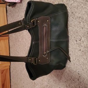 BOC shoulder purse-medium size faux leather